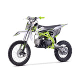 MotoTec X3 125CC 4-Stroke Green Gas-Powered Dirt Bike