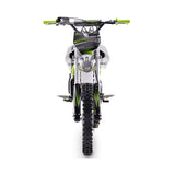 MotoTec X3 125CC 4-Stroke Green Gas-Powered Dirt Bike