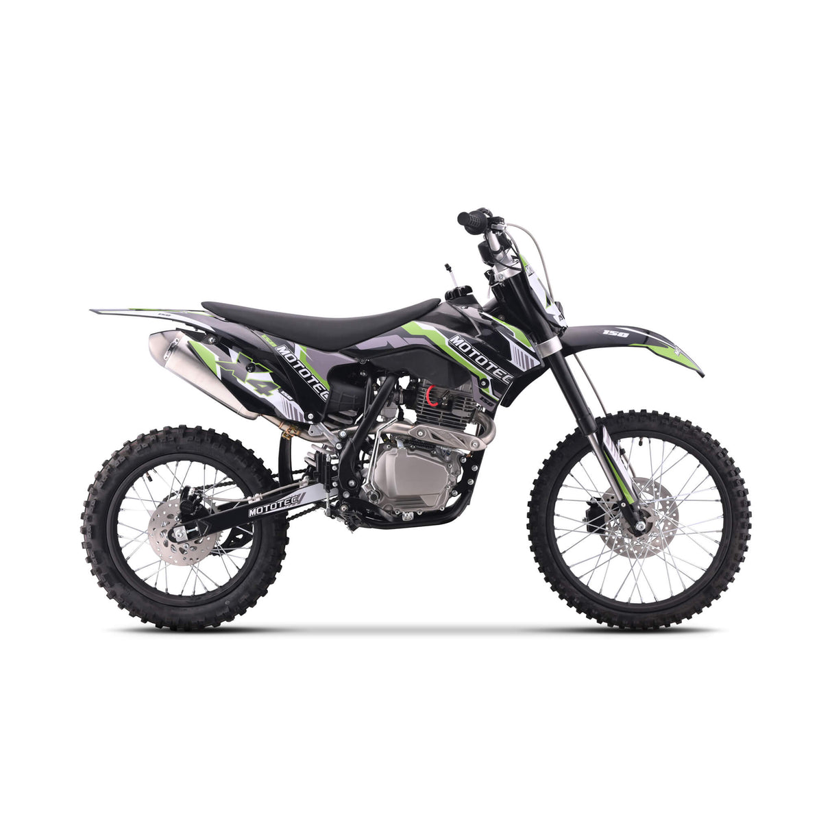 MotoTec X4 150CC 4-Stroke High-Performance Gas-Powered Dirt Bike