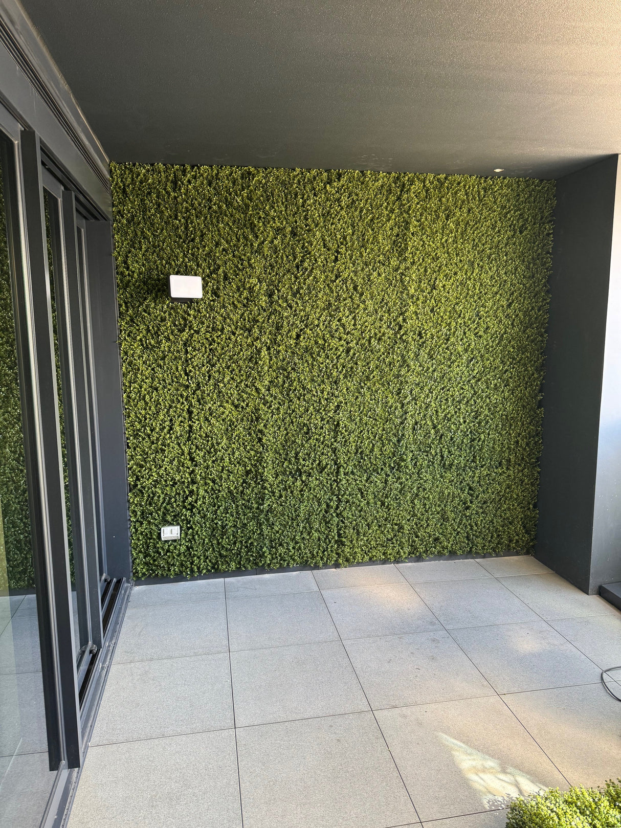 Designer Plants USA Natural Artificial Boxwood Wall 40"x40" Commercial Grade UV Resistant