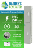 Nature's Generator 125A 24-Spaces 48-Circuits Automatic Transfer Switch