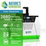 Nature’s Generator 1800W Solar Generator