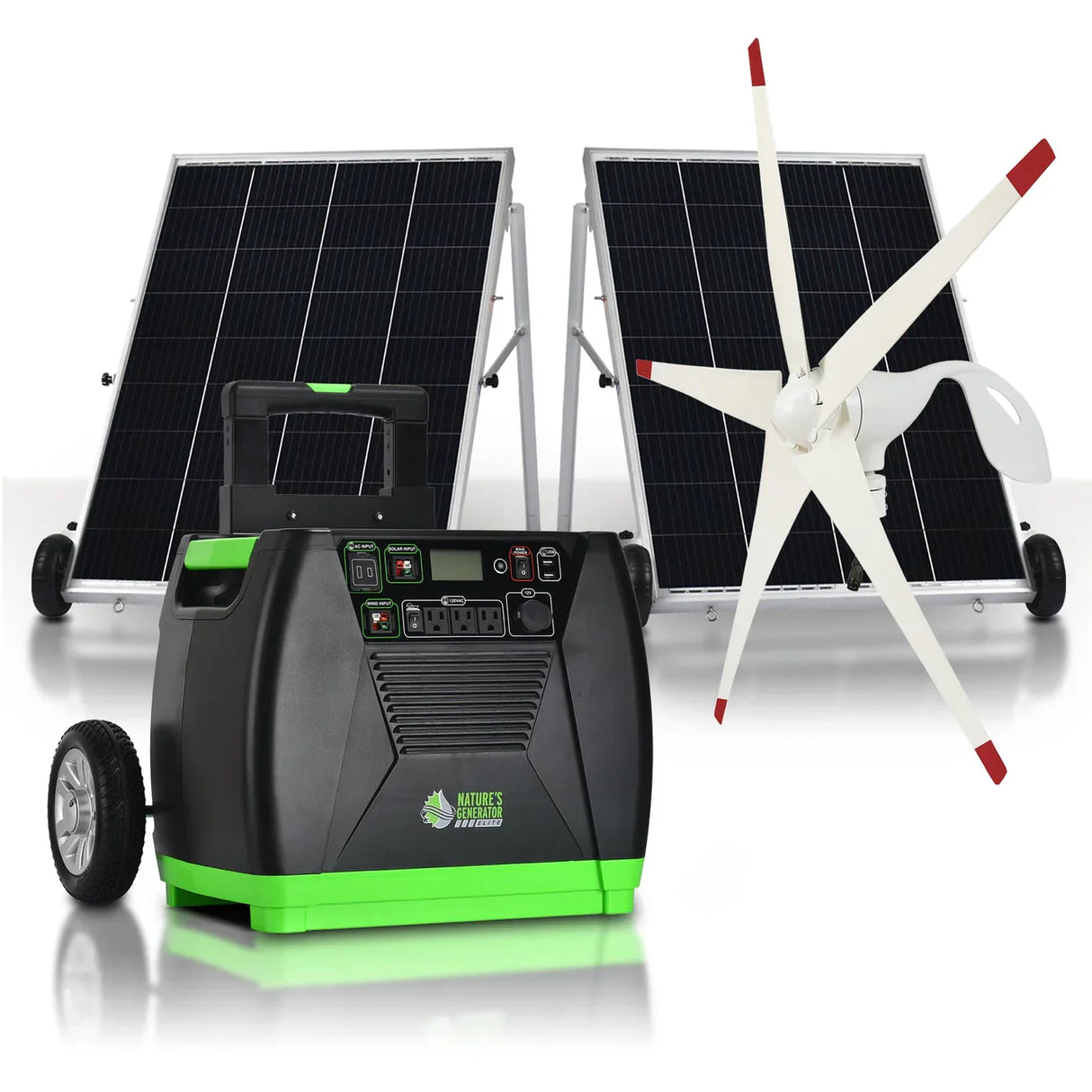 Nature's Generator Elite Gold - WE System 3600W Solar Generator