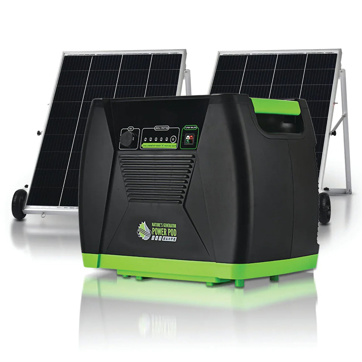 Nature's Generator Elite Power Add On Bundle – Solar Generator Kit