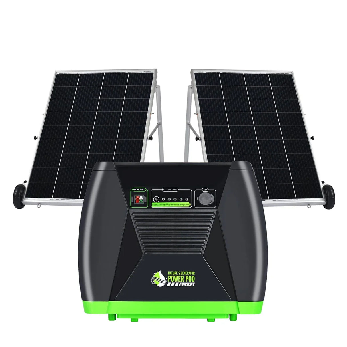 Nature's Generator Elite Power Add On Bundle – Solar Generator Kit