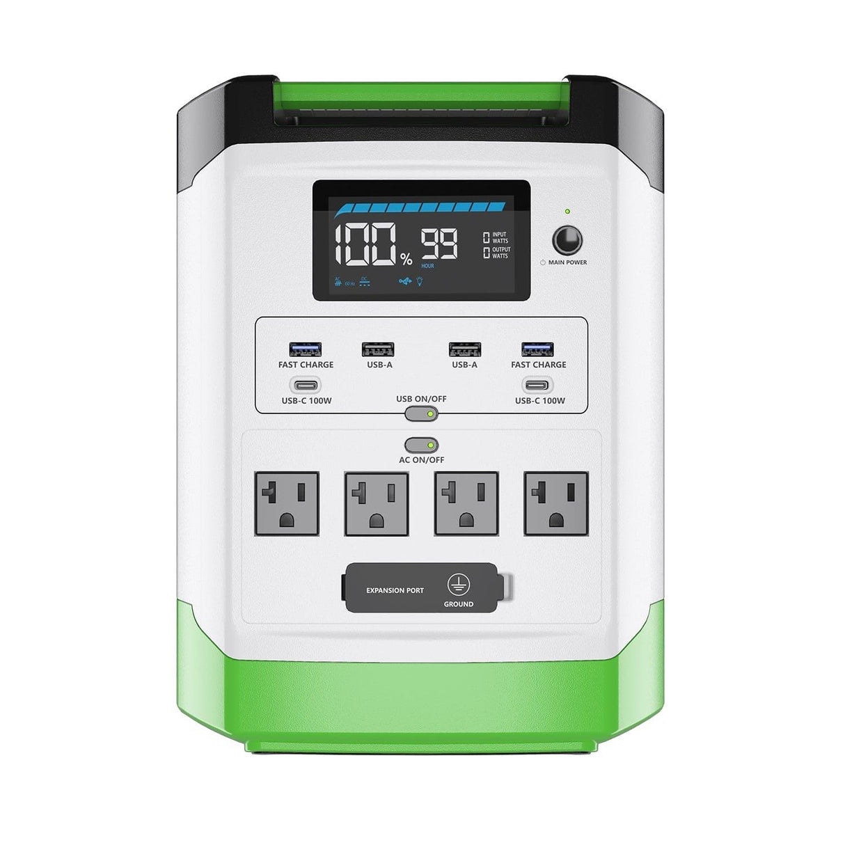 Nature's Generator Lithium 1800 Solar Generator and Transfer Switch