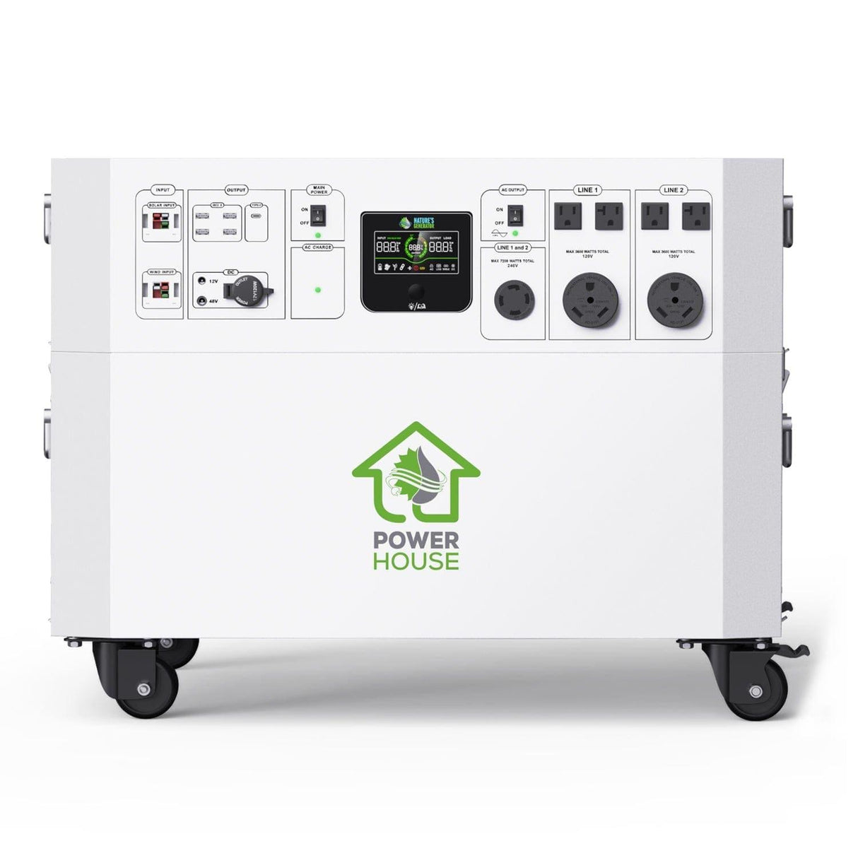 Nature’s Generator Powerhouse 7200W Whole-Home Generator