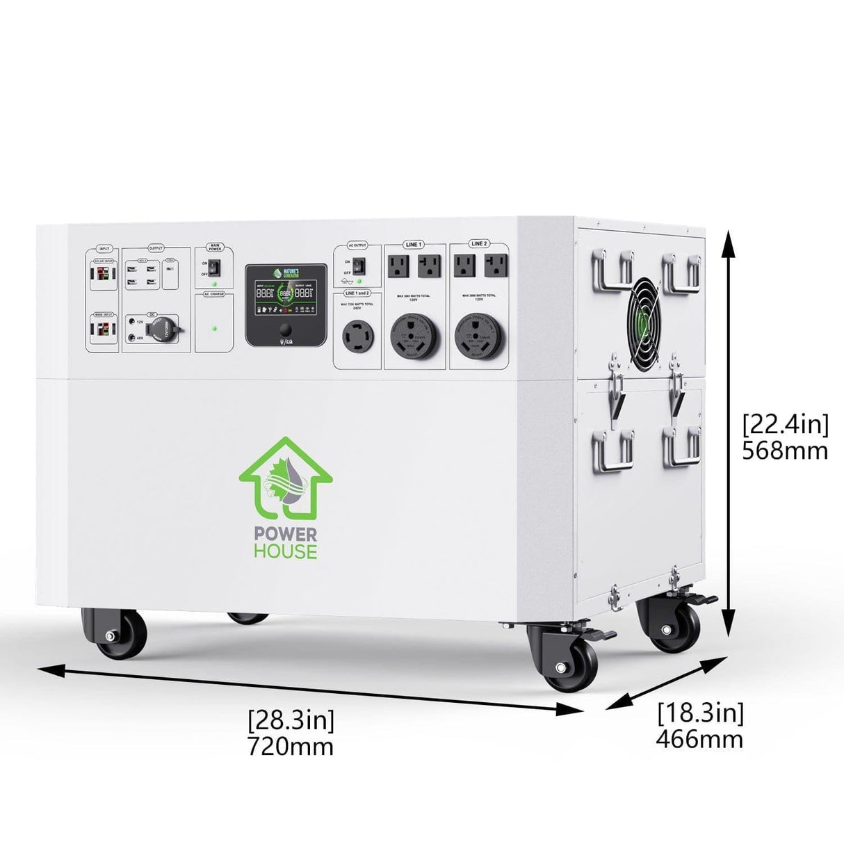 Nature’s Generator Powerhouse 7200W Whole-Home Generator