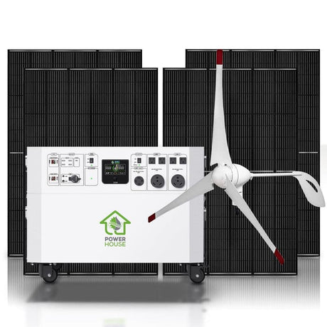 Solar Generator - Nature’s Generator Powerhouse Gold WE System