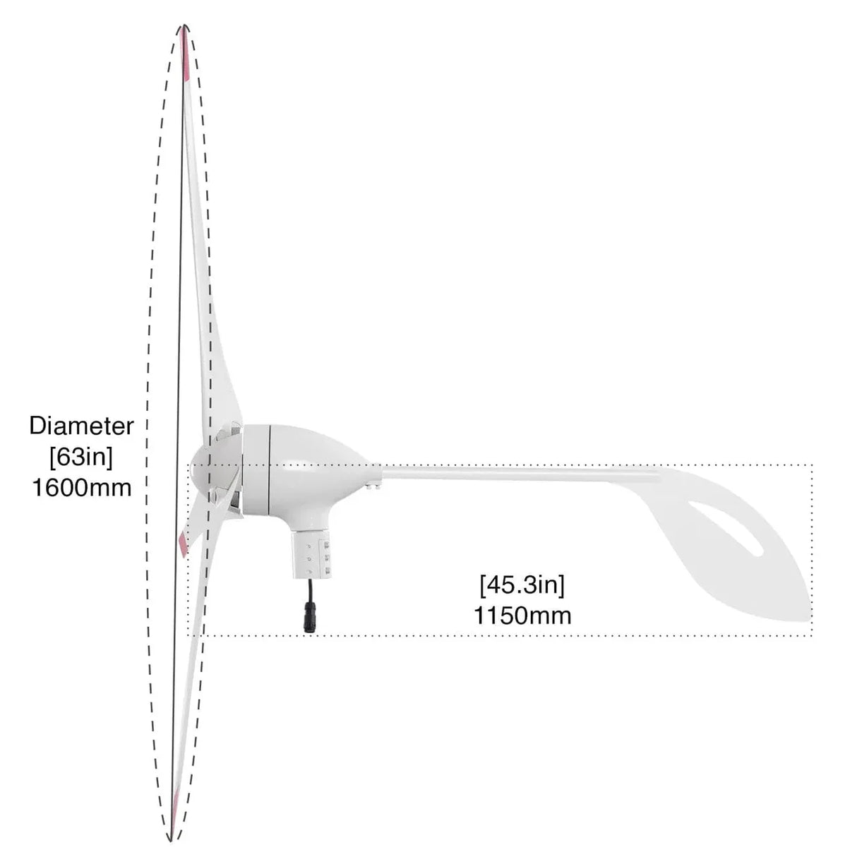 Nature's Generator Powerhouse Wind Turbine