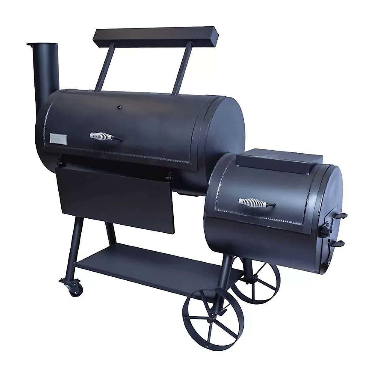 Old Country BBQ Pits Brazos Loaded Offset Smoker with Counterweight