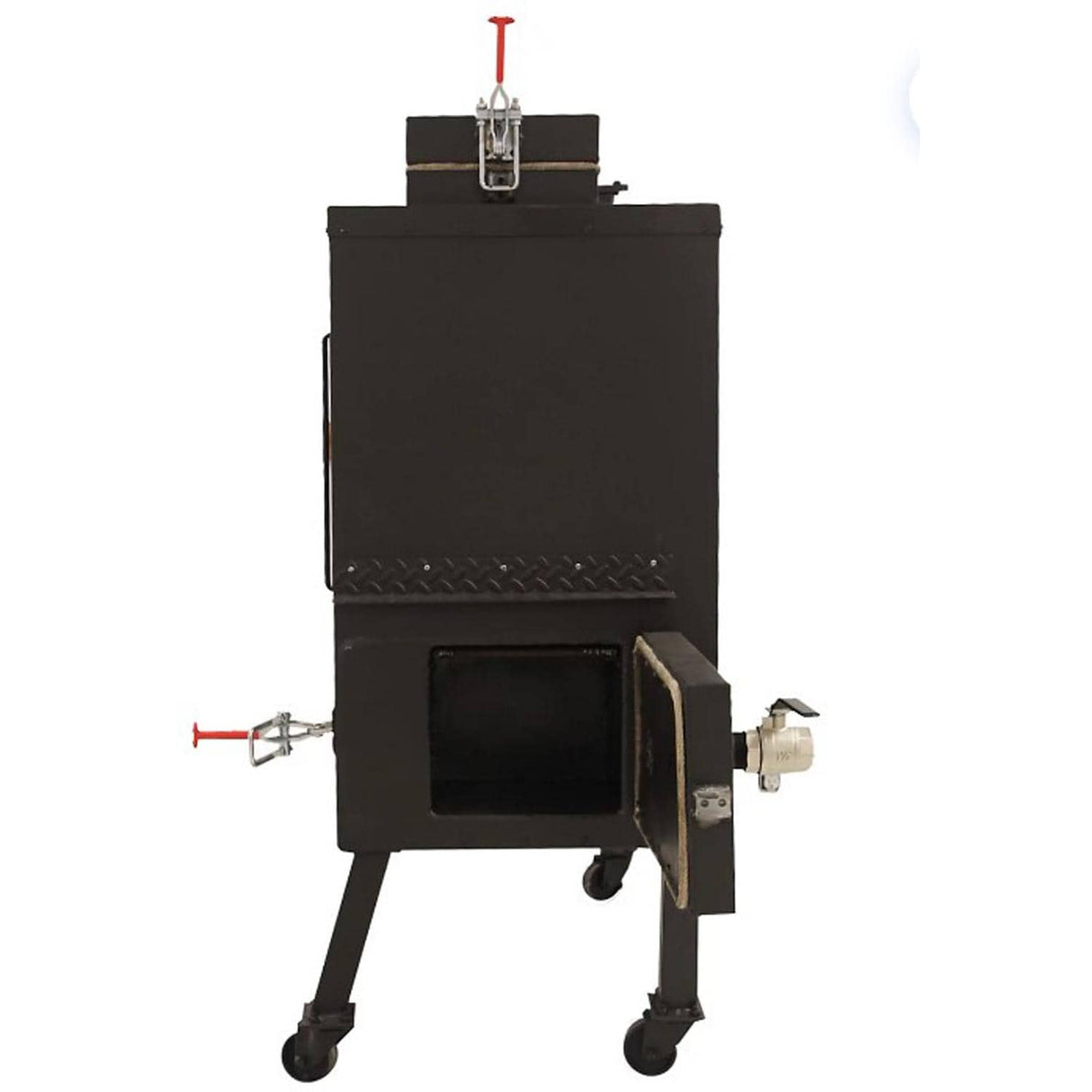 Old Country BBQ Pits Insulated Gravity Fed Charcoal Smoker GF-L-34X40