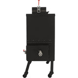 Old Country BBQ Pits Insulated Gravity Fed Charcoal Smoker GF-L-34X40