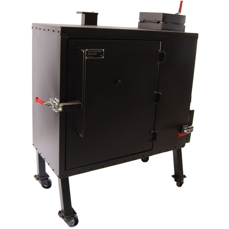 Old Country BBQ Pits Insulated Gravity Fed Charcoal Smoker GF-L-34X40