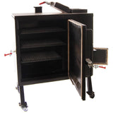 Old Country BBQ Pits Insulated Gravity Fed Charcoal Smoker GF-L-34X40