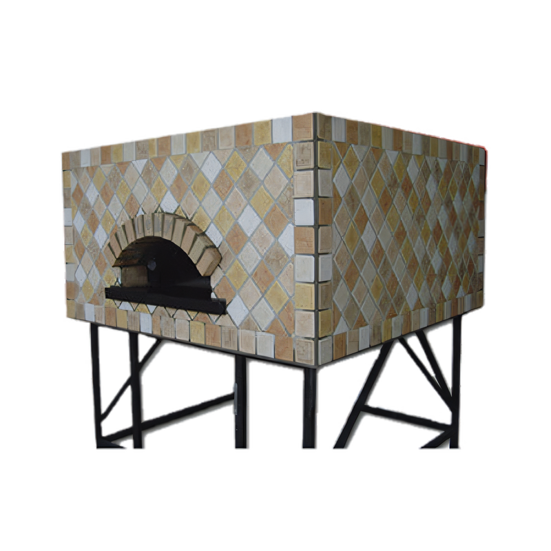 Univex DOME55S Artisan Stone Hearth Square Pizza Oven Gas (11) 12" Pizza Capacity