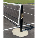 Gared Pickleball Replacement Posts Heavy-Duty 3″ Steel with Winch & Pulley PKLBPB