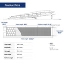 Chery Industrial 26,500 lb. Capacity Portable Loading Dock Ramps Yard Ramp