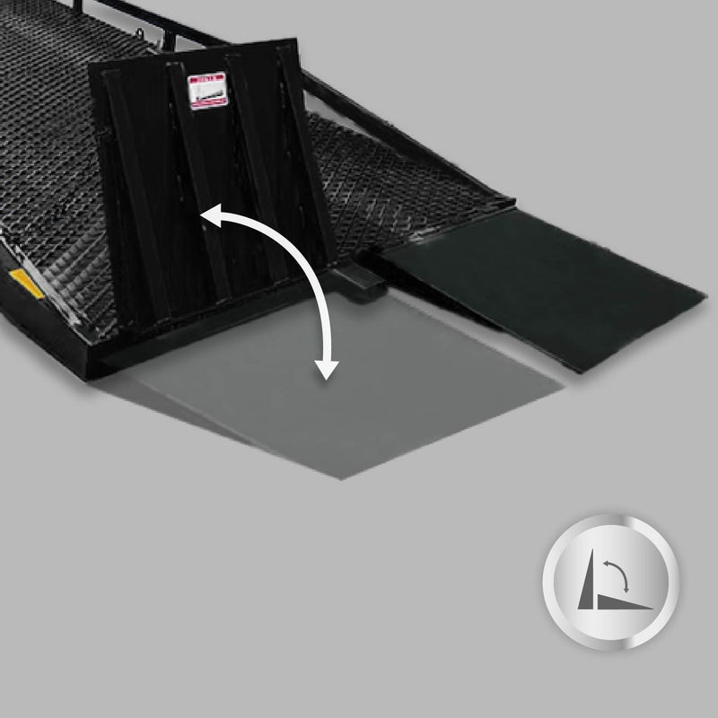 Chery Industrial 26,500 lb. Capacity Portable Loading Dock Ramps Yard Ramp