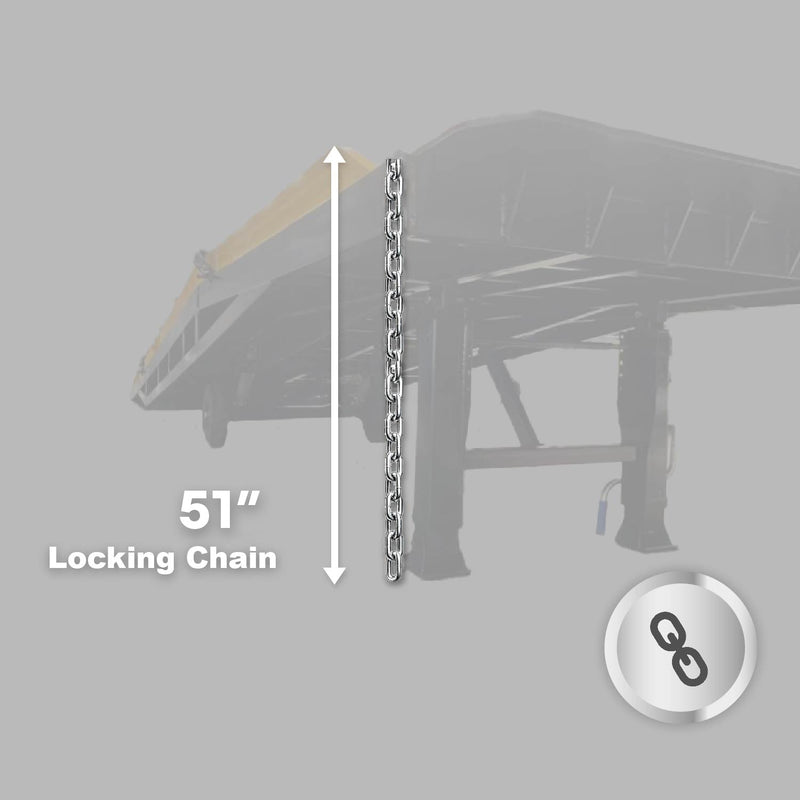 Chery Industrial 26,500 lb. Capacity Portable Loading Dock Ramps Yard Ramp