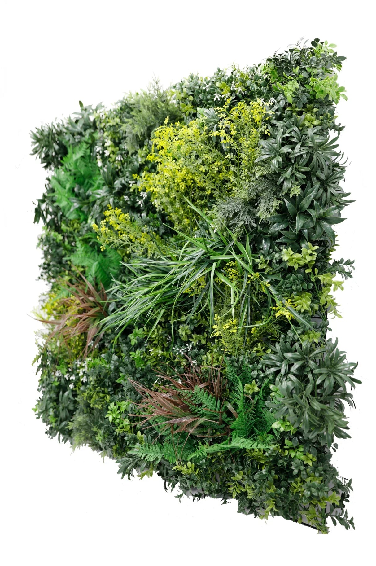 Designer Plants USA Tropical Vibe Artificial Vertical Garden Wall 35" x 35" UV Resistant