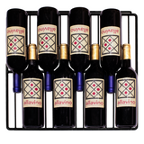 Allavino Contemporary 102 Bottle Single Zone Freestanding Wine Refrigerator with Black Glass Door KWR102S-1BGR