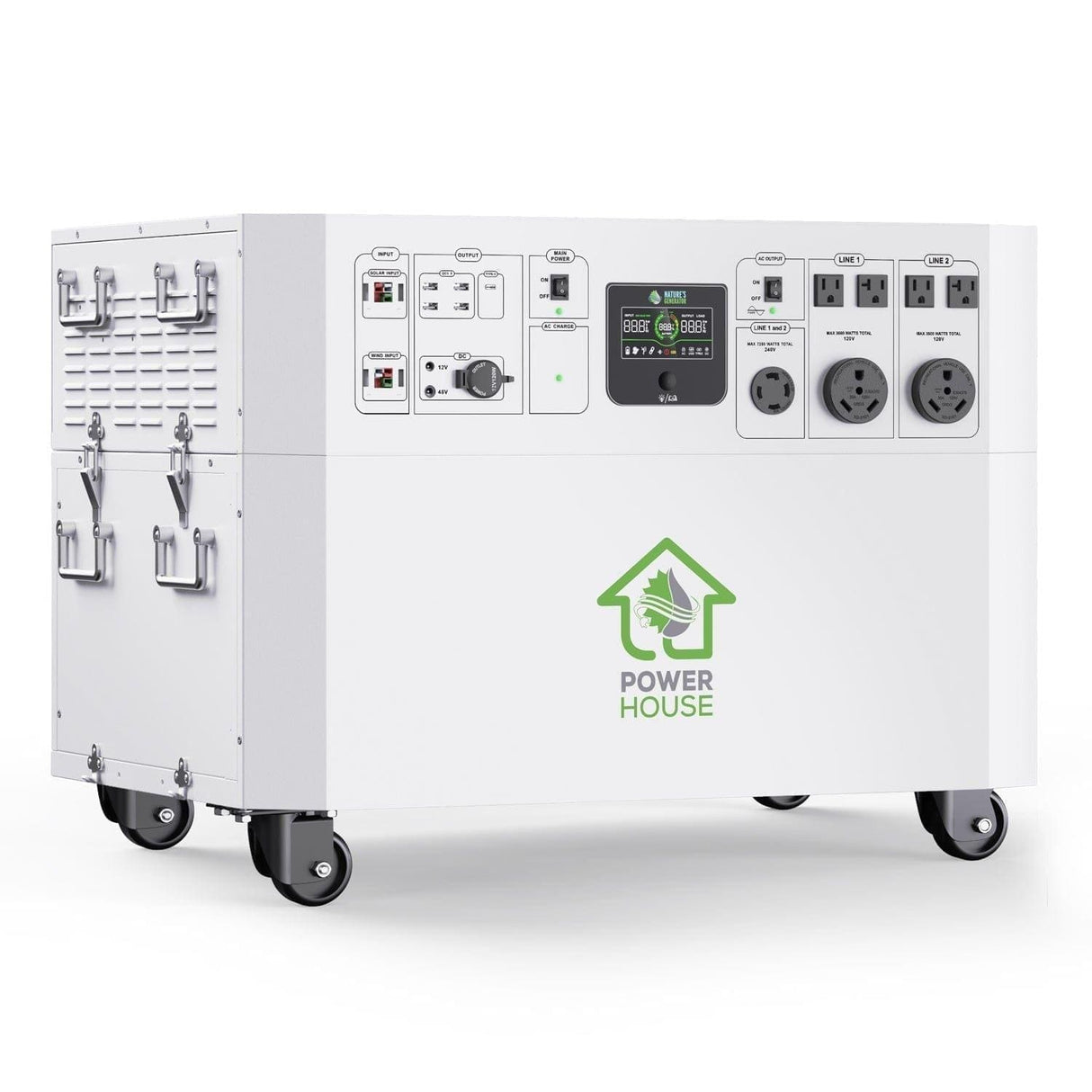 Nature’s Generator Powerhouse Solar and Wind Generator