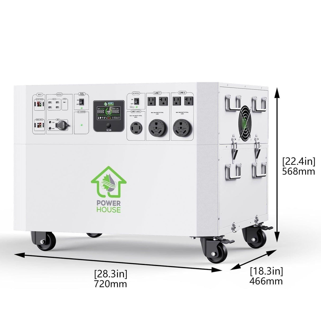 Nature’s Generator Powerhouse Solar and Wind Generator