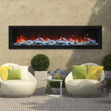 Remii Deep 55" Electric Fireplace 5,000 BTU 102755-DE