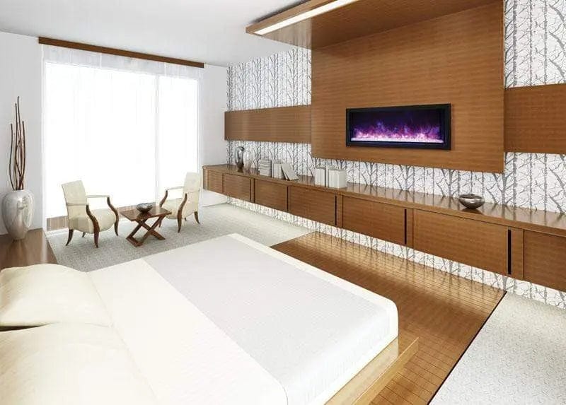 Remii Extra Slim 35" Built-In Electric Fireplace 102735-XS