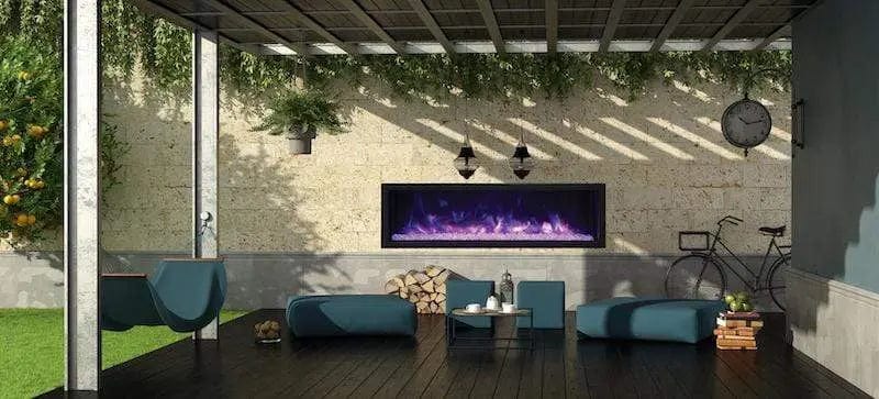 Remii Extra Slim 35" Built-In Electric Fireplace 102735-XS
