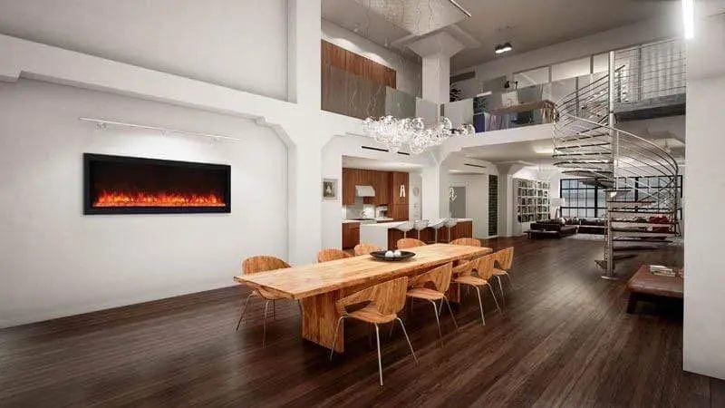 Remii Extra Slim 35" Built-In Electric Fireplace 102735-XS