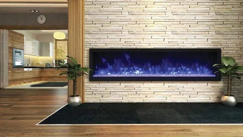 Remii Extra Slim 35" Built-In Electric Fireplace 102735-XS