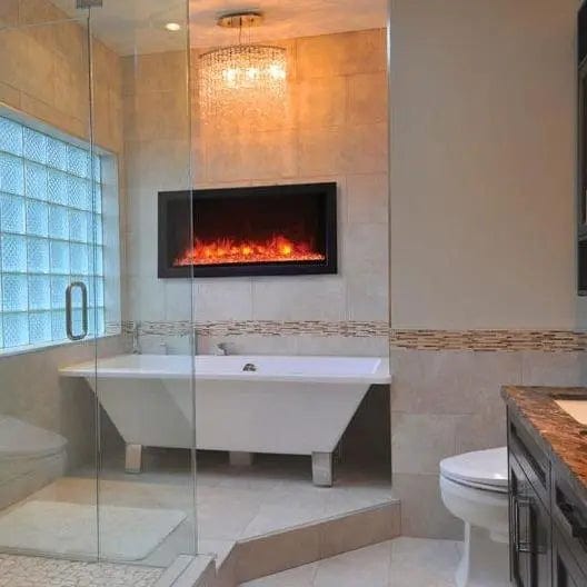 Remii Extra Slim 35" Built-In Electric Fireplace 102735-XS