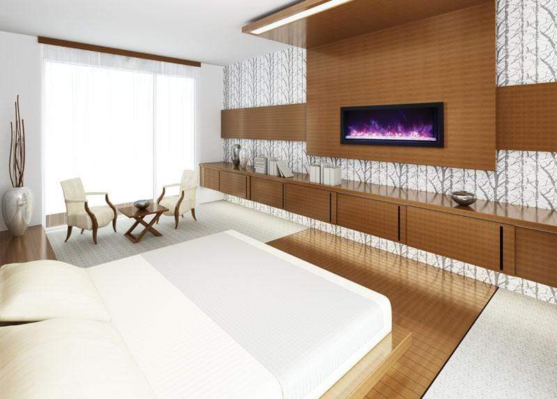 Remii Extra Slim 55" Built-In Electric Fireplace 102755-XS