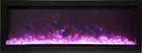 Remii Wall Mount Basic 42" Electric Fireplace 4,500 BTU WM-42-LUMINA