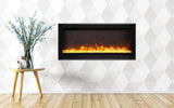 Remii Wall Mount Basic 42" Electric Fireplace 4,500 BTU WM-42-LUMINA