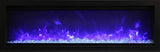 Remii Wall Mount Basic 50" Electric Fireplace 4,500 BTU WM-50-LUMINA