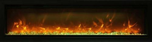 Remii Wall Mount Basic 60" Electric Fireplace 4,500 BTU WM-60-LUMINA