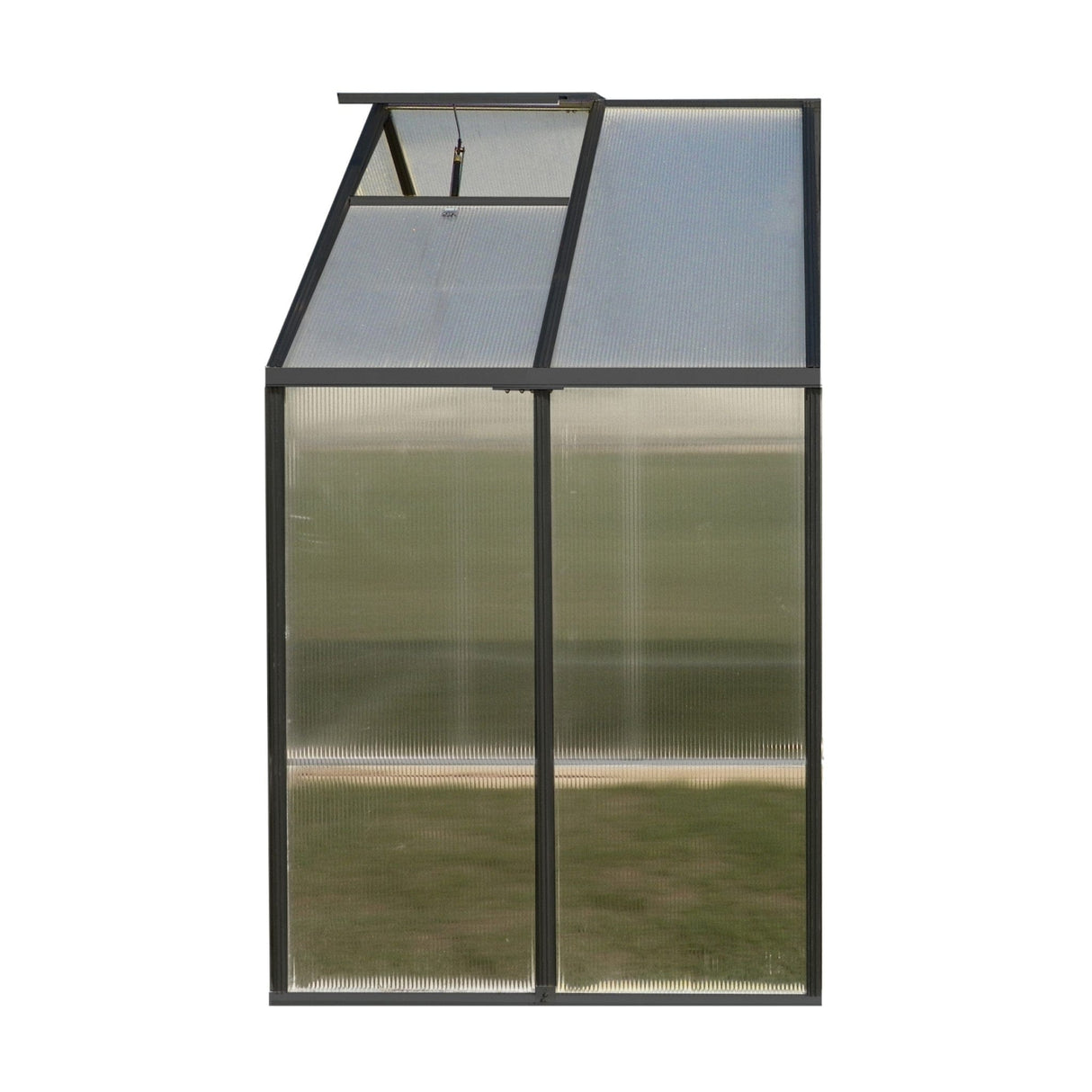 Riverstone MONT Premium 8 ft × 4 ft Greenhouse Extension Kit with Workbench, Shade & Watering Systems
