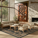 The Lilac - Metal Wall Art