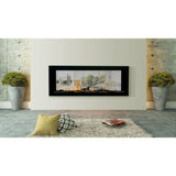 Sierra Flame Stanford 48" Slim See-Thru Linear Liquid Propane Fireplace 26,000 BTU EMERSON-48-DELUXE-LP
