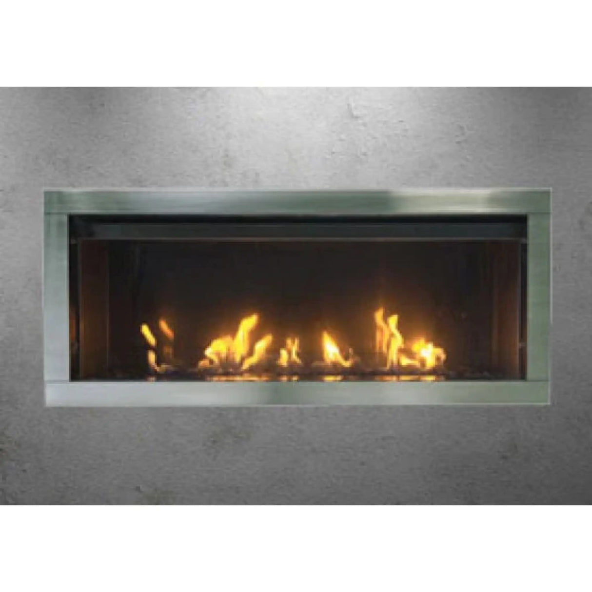 Sierra Flame Stanford 45" Outdoor Direct Vent Linear Natural Gas Fireplace 40,500 BTU TAHOE-45-NG