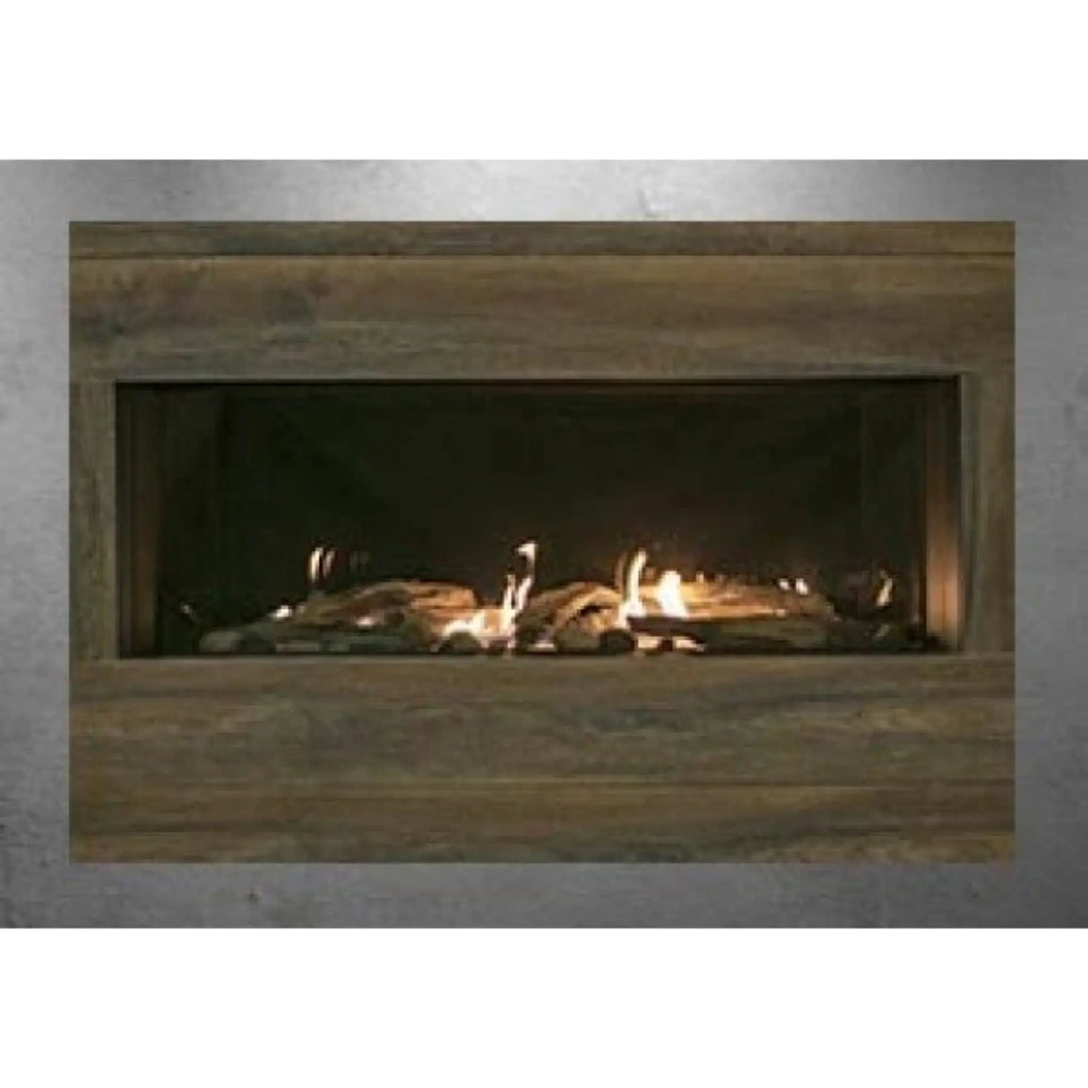 Sierra Flame Stanford 40" Direct Vent Linear Liquid Propane Gas Fireplace 25,000 BTU Vienna 40