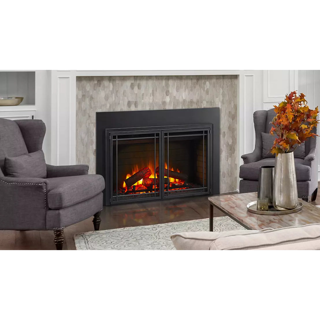 SimpliFire 25-Inch Traditional Electric Fireplace Insert