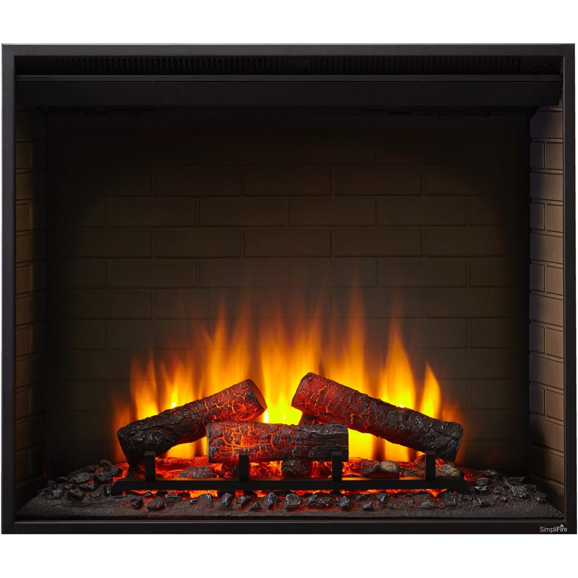 SimpliFire 30-Inch Built-In Electric Fireplace