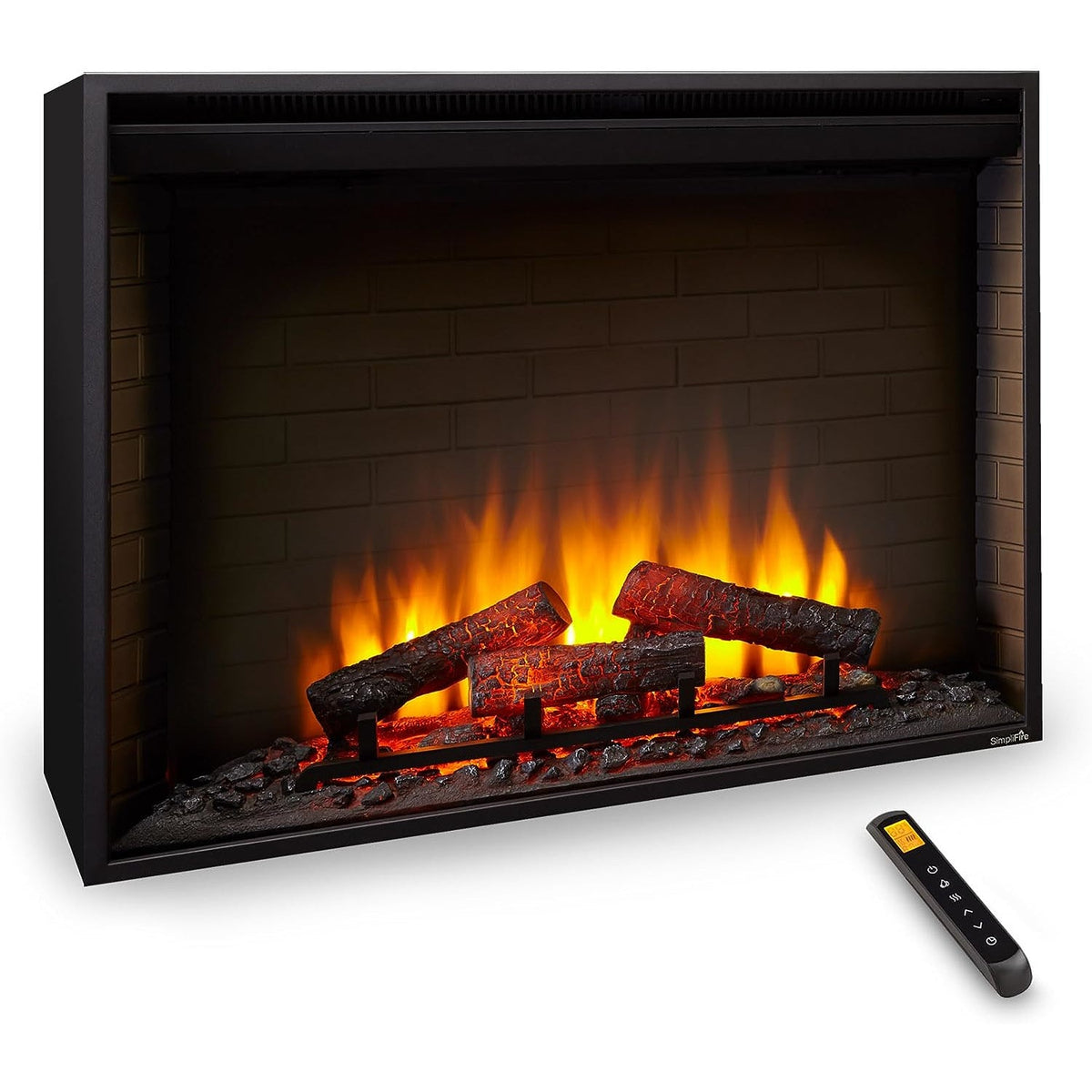 SimpliFire 36-Inch Built-In Electric Fireplace