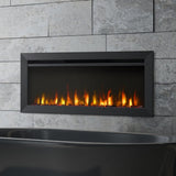 SimpliFire 40-Inch Allusion Slim Wall Mount / Built-In Electric Fireplace