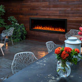 SimpliFire Forum Outdoor Electric Fireplace