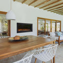 SimpliFire Forum Outdoor Electric Fireplace